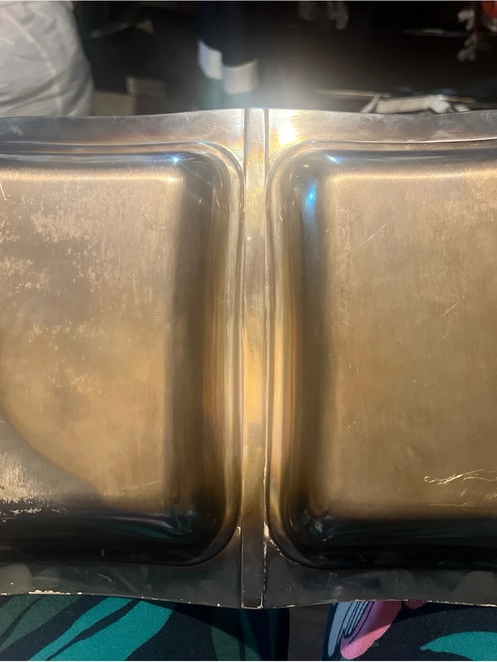 Silver-Tone Double Covered Serving Dish Set - Elegant Food Storage